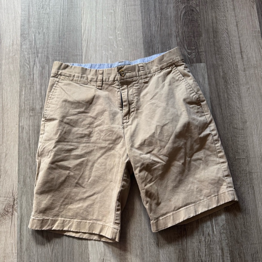 Tommy Hilfiger Tan and Blue Casual Shorts